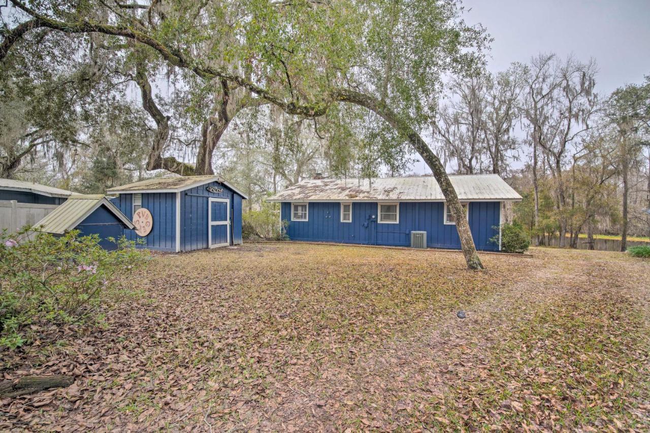 Unplugged Withlacoochee Riverfront Retreat! Bushnell Exterior photo