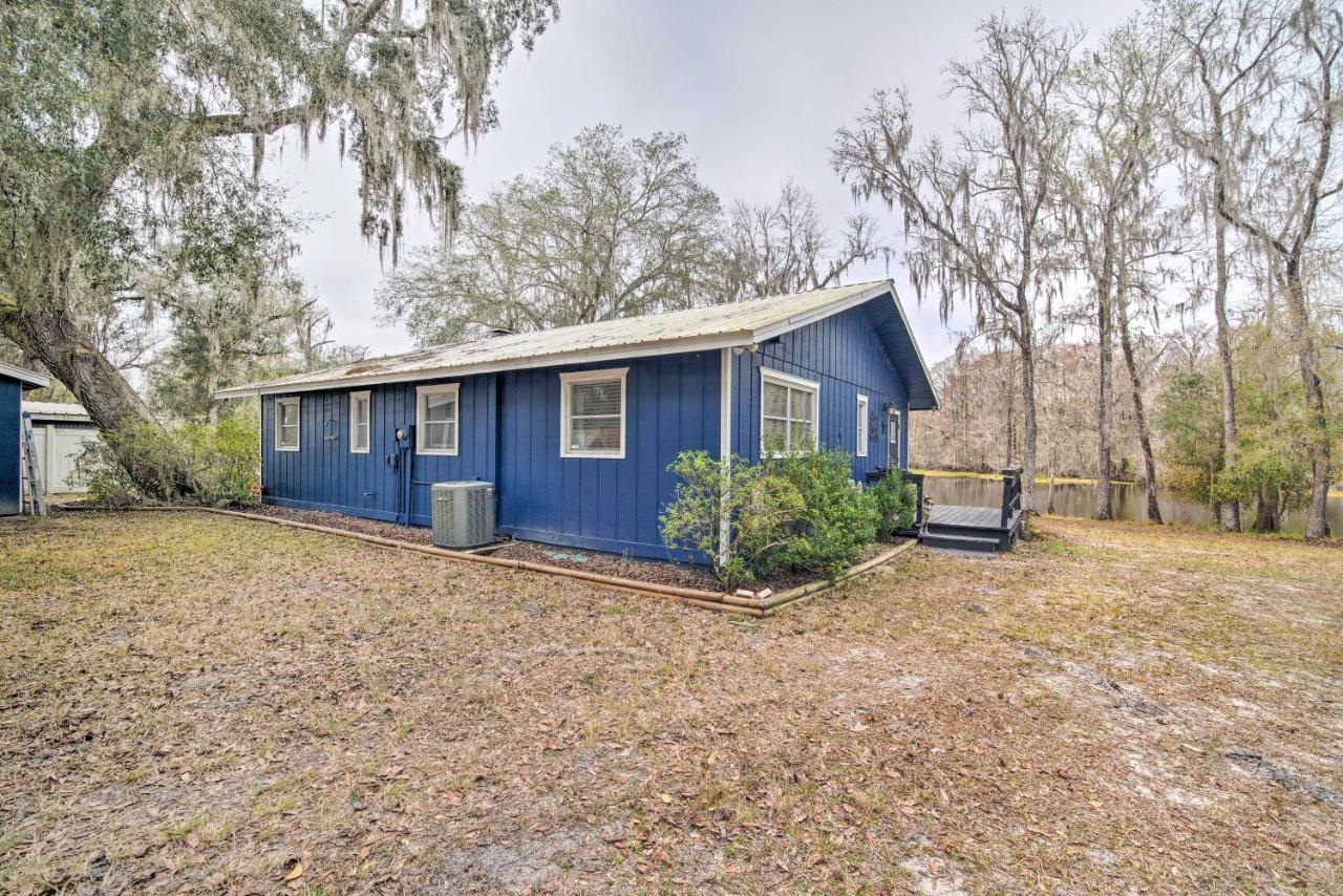 Unplugged Withlacoochee Riverfront Retreat! Bushnell Exterior photo